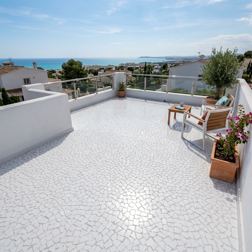 China Mosaic Waterproofing Work